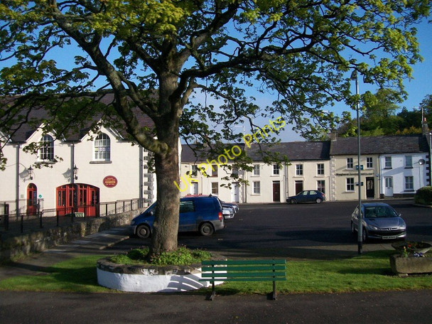 Photo 6"x4" Houses and offices on the north side of Lower Square Castlewellan c2010