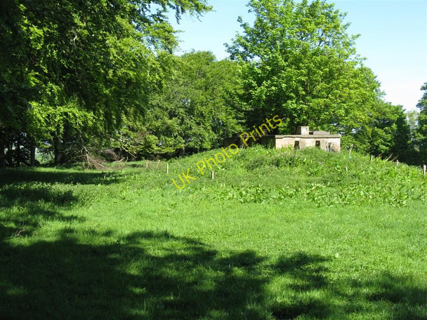 Photo 6"x4" Water tank at Play Hill Crichton c2010