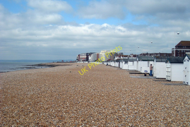 Photo 6"x4" Beach Huts at Bexhill Bexhill c2010
