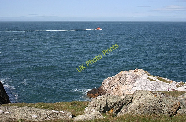 Photo 6"x4" View from above Bwa Gwyn Rhoscolyn c2010