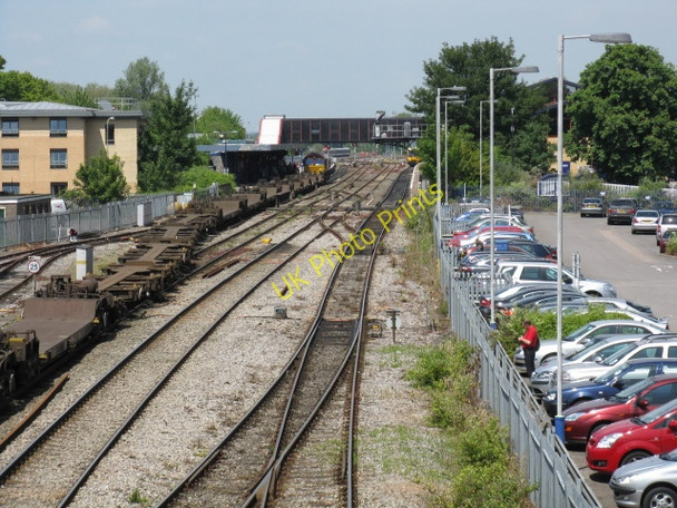 Photo 6"x4" Southern approach to Oxford station Oxford\/SP5106 c2010