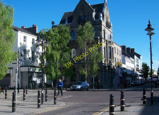 Photo 6"x4" The north-western side of Marcus Square, Hill Street Newry c2010