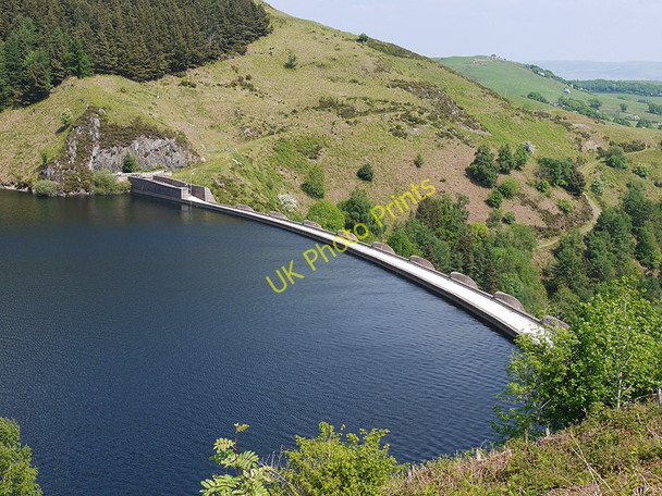 Photo 6"x4" The Clywedog dam Glyn\/SN9286 c2010
