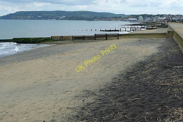 Photo 6"x4" Sandown beach Sandown c2010