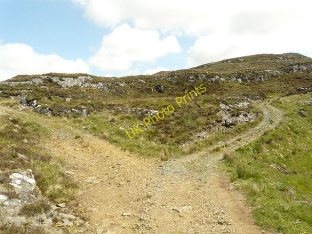 Photo 6"x4" Hill track junction, Kylestrome Kylestrome c2010