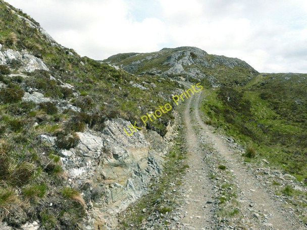 Photo 6"x4" Hill track Kylestrome Kylesku c2010