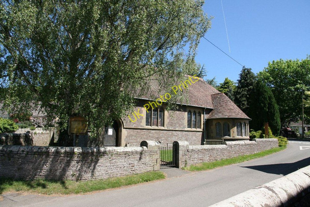 Photo 6"x4" Tretower village hall Tretower c2010