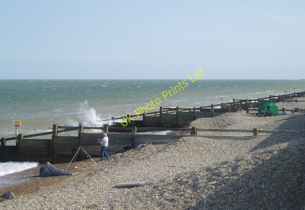 Photo 6"x4" North Sea coast south of Aldeburgh Aldeburgh c2006