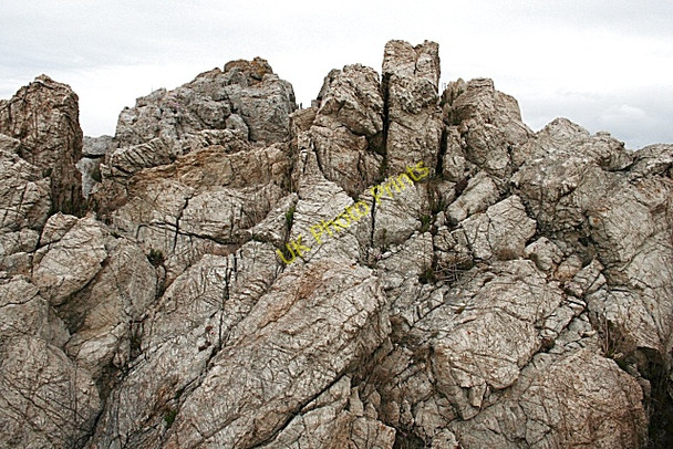 Photo 6"x4" Limestone Block Llanbadrig c2010
