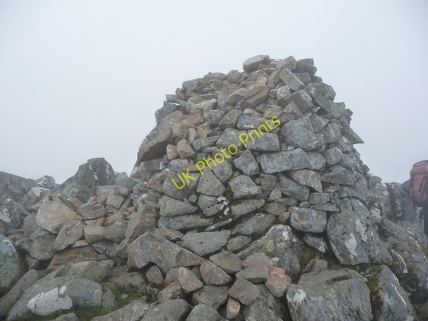 Photo 6"x4" Cairn on Sgurr na Ciste Duibhe Sg\u00f9rr na Ciste Duibhe c2010