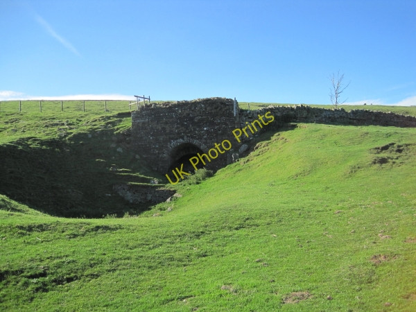Photo 6"x4" Hanging Shaw Lime Kiln Slaggyford c2010