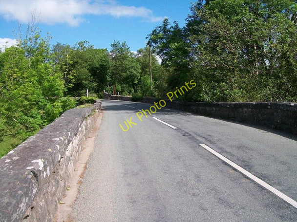 Photo 6"x4" View northwards across Pont Rhyd-y-benllig Criccieth c2010