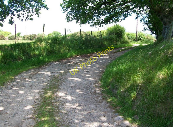 Photo 6"x4" Farm track linking Tyddyn Crythor with the public road Rhoslan c2010