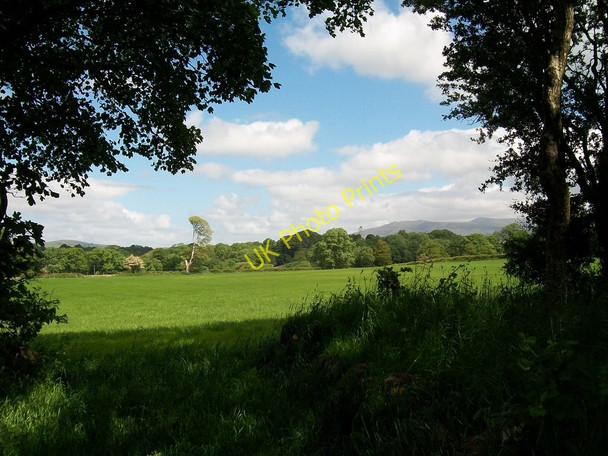 Photo 6"x4" View north-eastwards across the parklands of Trefan Hall Criccieth c2010