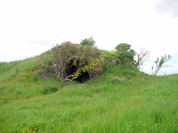 Photo 6"x4" Ruined lime kiln at Kiln Point Waren Mill c2010