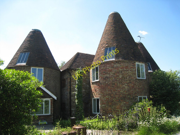 Photo 6"x4" Long Lodge Oast House, Sevenoaks Road, Otford, Kent Greatness c2010 P1