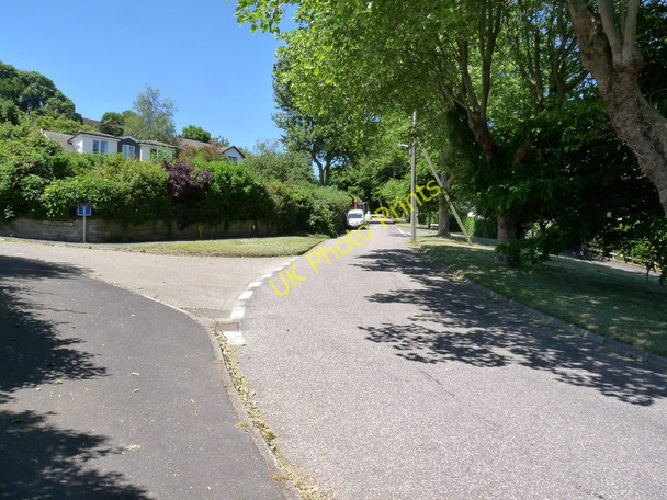 Photo 6"x4" The road to Georgeham passing St. Brannock's Hill (left) Braunton c2010