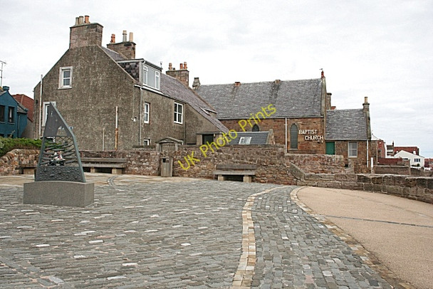 Photo 6"x4" Cobbled Square Anstruther Easter c2010