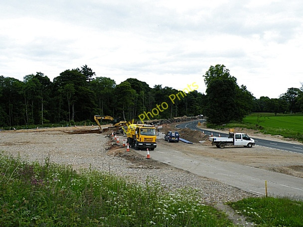 Photo 6"x4" Fochabers Bypass Roadworks, Midsummer 2010 (1) Fochabers c2010