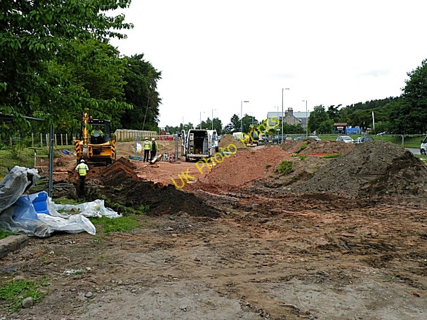 Photo 6"x4" Fochabers Bypass Roadworks, Midsummer 2010 (4) Crofts of Dipple c2010
