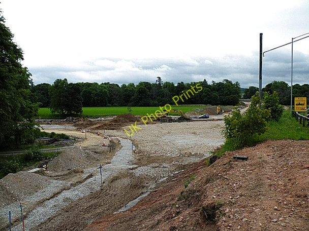 Photo 6"x4" Fochabers Bypass Roadworks, Midsummer 2010 (17) Fochabers c2010