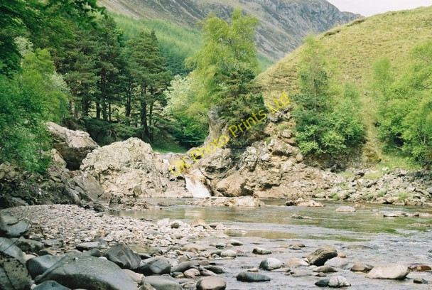 Photo 6"x4" Waterfall near Forest Lodge Forest Lodge\/NN9374 c2006