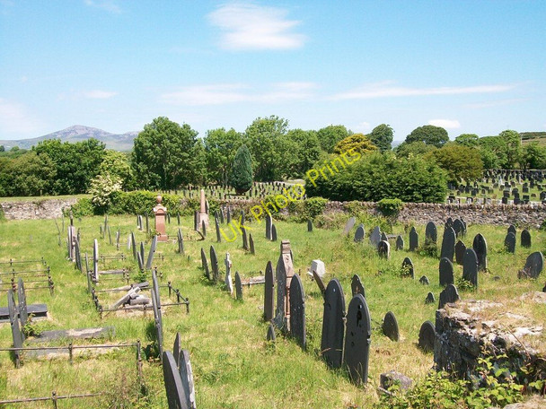 Photo 6"x4" Older section of Denio Cemetery Pwllheli c2010