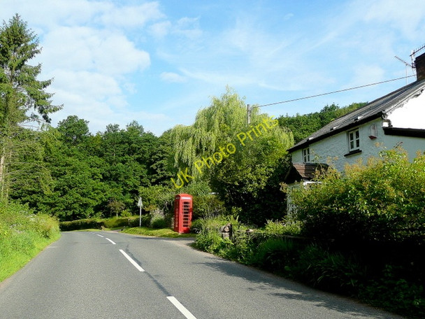Photo 6"x4" Stowe Road at The Fence The Fence c2010