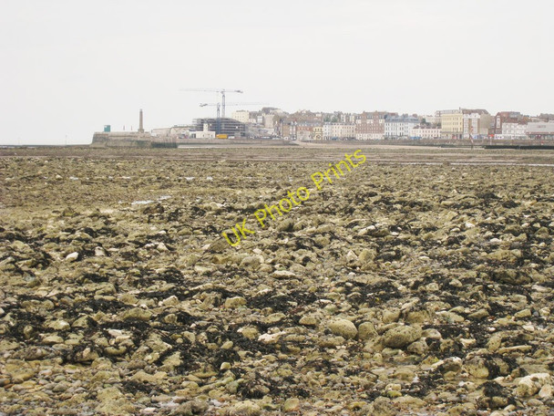 Photo 6"x4" Rocks on Nayland Rock Margate c2010