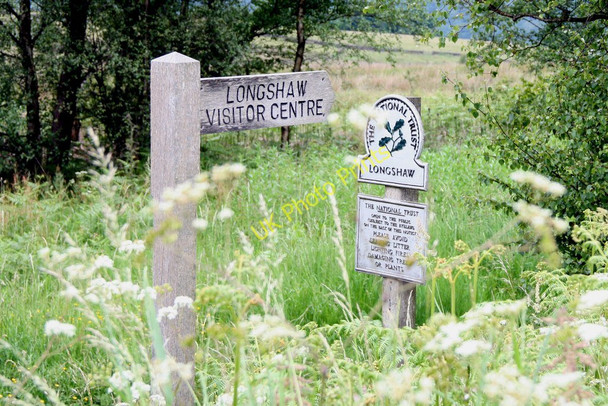 Photo 6"x4" Signposts, Longshaw, Sheffield Nether Padley c2010