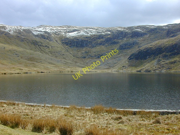 Photo 6"x4" Llyn Llygad Rheidol in early spring Llyn Llygad Rheidol c2000