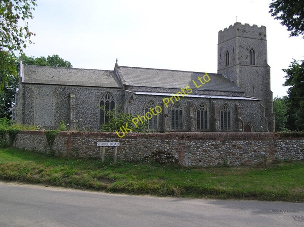 Photo 6"x4" All Saints' Church, Catfield Catfield c2006