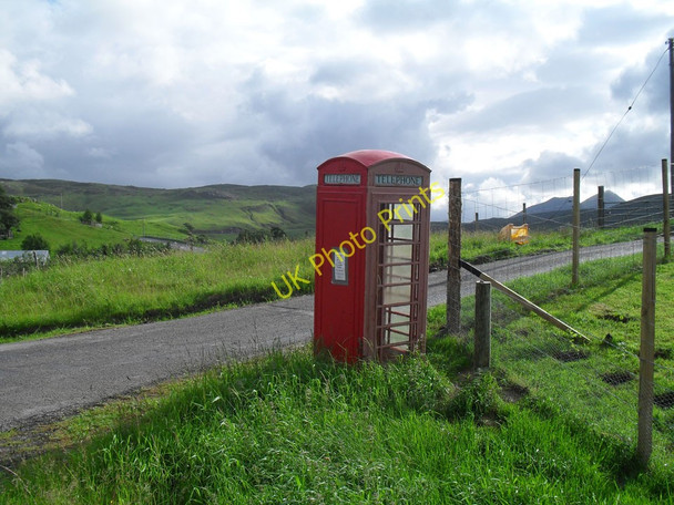 Photo 6"x4" Elphin telephone box Elphin\/NC2111 c2010
