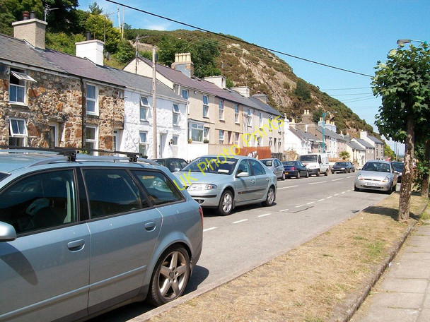 Photo 6"x4" Terraced houses on the north side of Abererch Road (A499) Pwllheli c2010