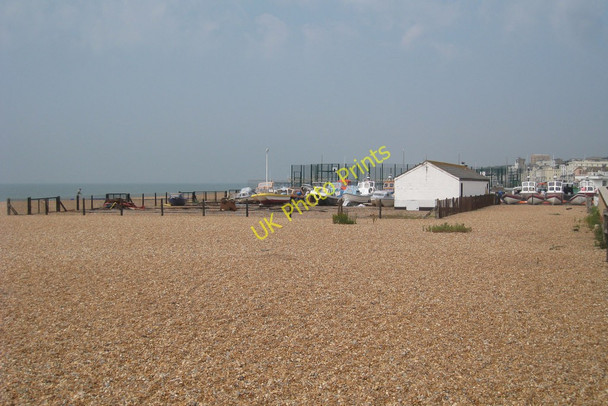 Photo 6"x4" Boatyard, Pelham Beach Hastings\/TQ8110 c2010