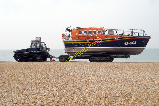 Photo 6"x4" Lifeboat on Pelham Beach Hastings\/TQ8110 c2010