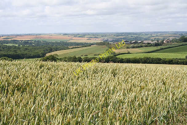 Photo 6"x4" South Tawton: towards Great Cocktree Taw Green\/SX6597 c2006