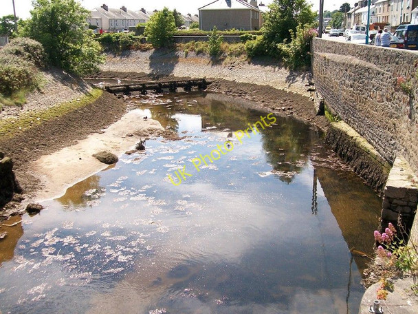 Photo 6"x4" The tidal section of Afon Erch Pwllheli c2010