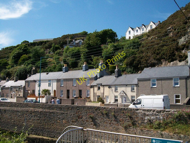 Photo 6"x4" Houses overlooking the tidal Afon Erch Pwllheli c2010