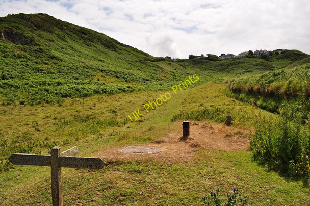 Photo 6"x4" A path to Mortehoe between Bull Point and Morte Point Mortehoe c2010