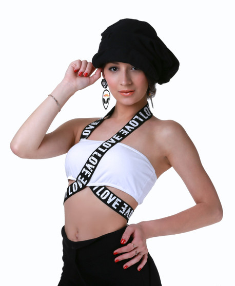 Love Bandage Tube Top (Withe)