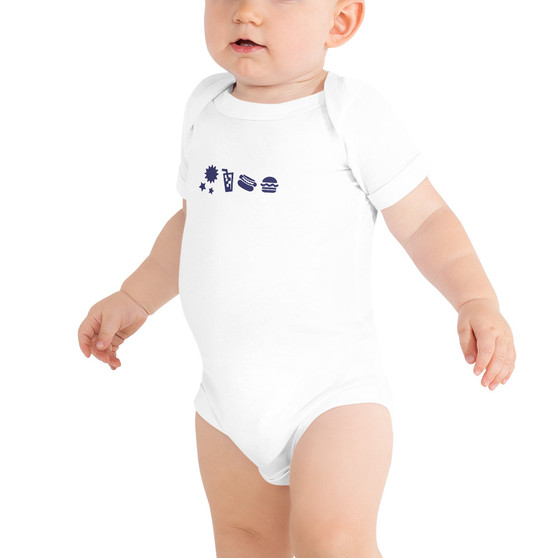 Baby short sleeve one piece