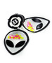 Galaxy Glow Air Pillow Earrings - The Extraterrestrial (001)