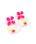 Galaxy Glow Air Pillow Earrings  - Shoot Star Cubes (001)