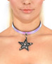 BlackStar - Choker Pendant Necklace