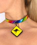 Kangeroo Krossing - Choker Necklace Pendant