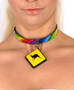 Kangeroo Krossing - Choker Necklace Pendant