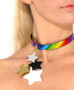Shooting Stars - Choker Necklace Pendant