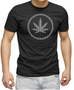 Men’s Premium T-Shirt - Hemp Leaf reflective logo.