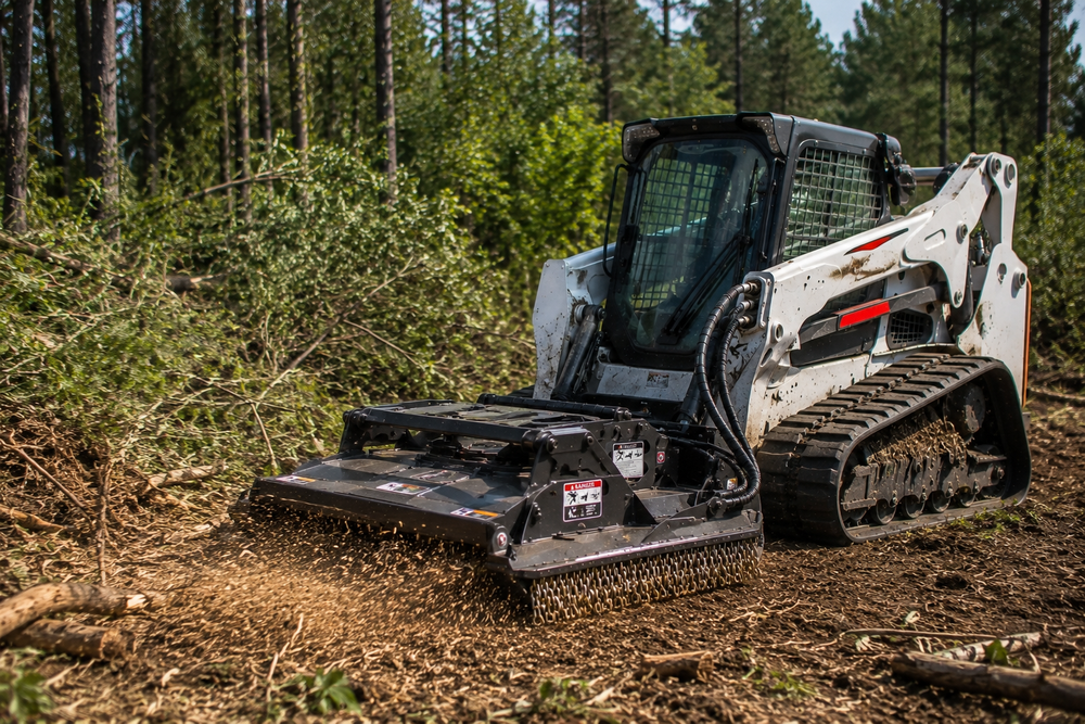 How Land Clearing Attachments Handle Different Terrain Types